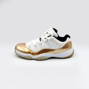 Air Jordan 11 Retro Low "Closing Ceremony" (White/Metallic Gold)