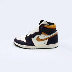 Air Jordan 1 Mid "University Gold / Obsidian"
