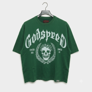 Godspeed "Victor Crest" Tee (Forest Green)