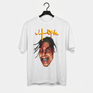 Glo Gang x Lil Uzi Vert "Mula" Portrait Graphic Tee (White)