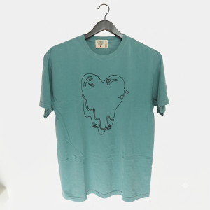Emotionally Unavailable "Meltdown" Tee (Teal Green)