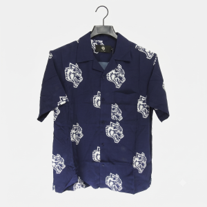 Darc Sport "Monogram" Short Sleeve Button-Up Limited Edition (Navy Blue)