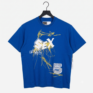 Sp5der "Scribble" Tee (Royal Blue)